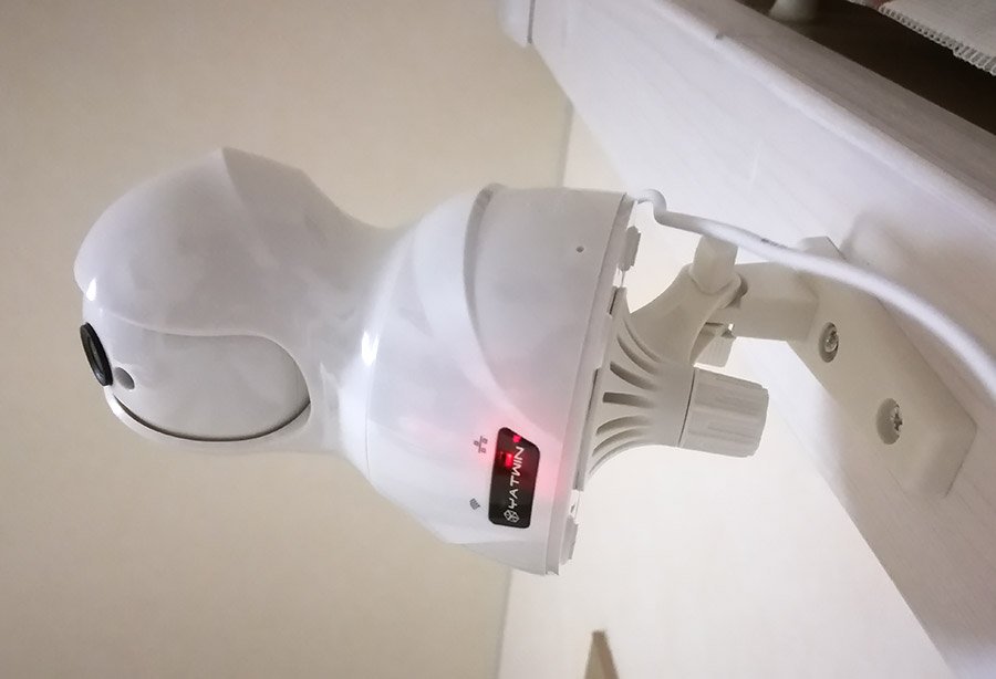 YATWIN WIFI　ネットワークカメラ　取り付け