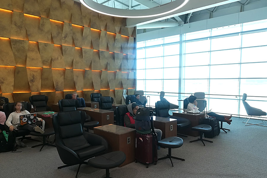 仁川国際空港：ソファ