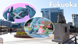 福岡旅行・博多と小倉でポケ活してみました。ダンバルデイの画像も！