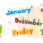 1月から12月＆曜日の英語・略語表記