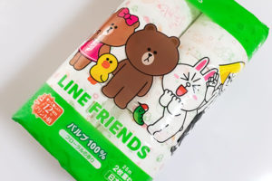 LINEフレンズのトイレットペーパーが可愛すぎる！
