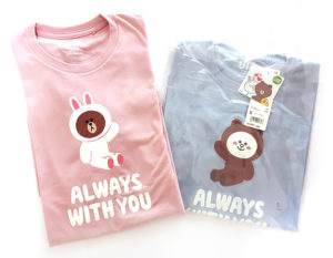 ユニクロ・ラインフレンズのTシャツが可愛いっ！