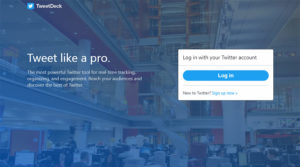 Twitter公式より使いやすいTweetDeckをおすすめ！（PCブラウザ版）
