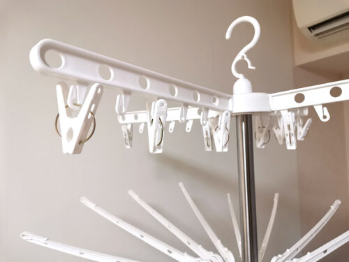ニトリの背の高いハンガースタンド（部屋の物干し台）がおすすめ！
